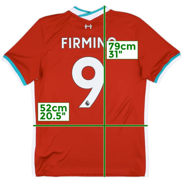2020-21 Liverpool Home Shirt Firmino #9 - 8/10 - (L)