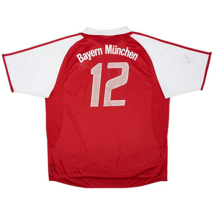 2003-04 Bayern Munich Home Shirt #12 - 4/10 - (XXL)