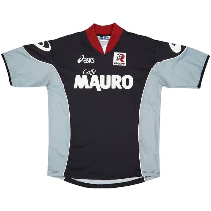 2001-02 Reggina Asics Training Shirt - 7/10 - (M)