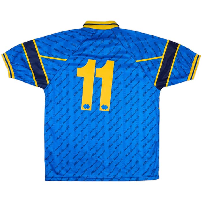 1998-99 Hellas Verona Match Issue Home Shirt #11