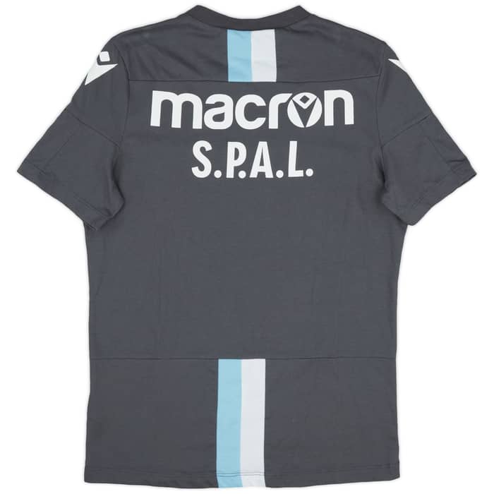 2019-20 Spal Macron Cotton Tee - 10/10 - (S)