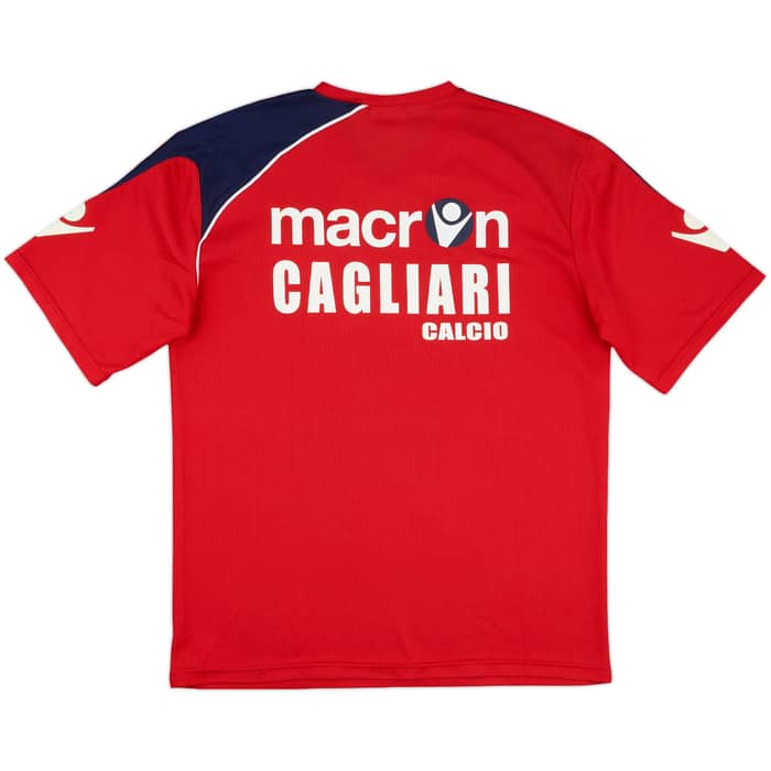 2010-11 Cagliari Macron Training Shirt - 5/10 - (L)