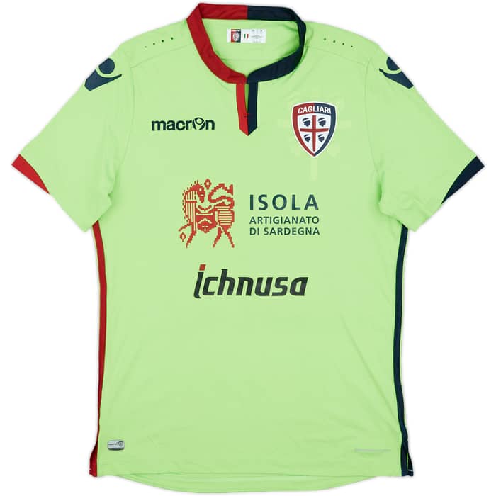 2016-17 Cagliari Third Shirt Borriello 22 - 9/10 - (M)