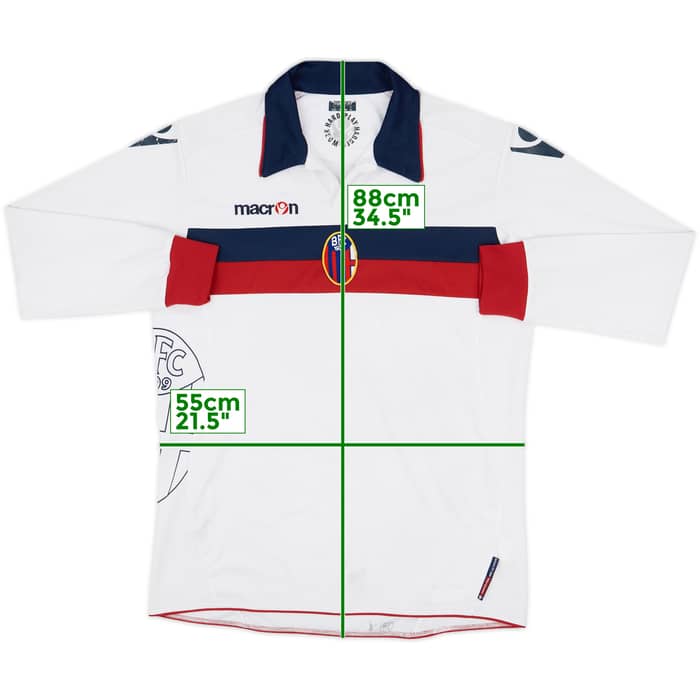 2010-11 Bologna Away L/S Shirt - 7/10 - (XXL)