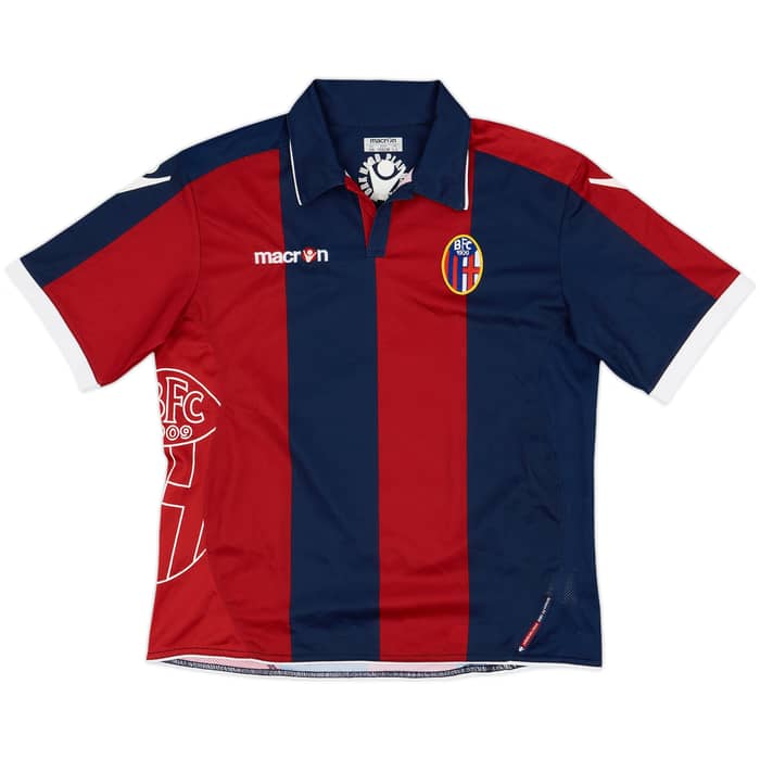 2010-11 Bologna Home Shirt Di Vaio #9 - 5/10 - (XL.Boys)