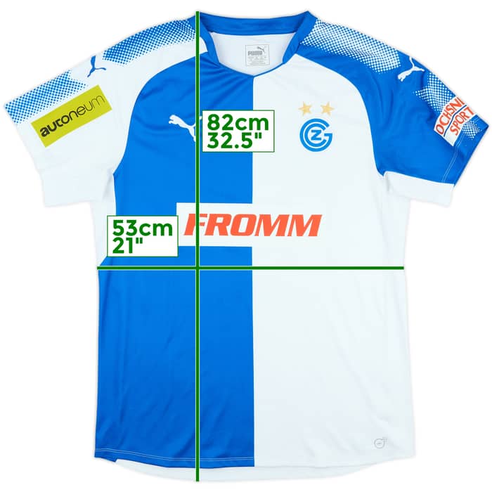 2016-17 Grasshopper Club Zurich Home Shirt - 7/10 - (L)