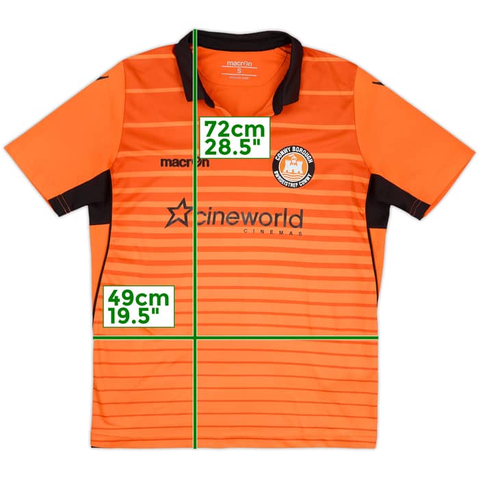 2016-17 Conwy Borough Match Issue Home Shirt #8