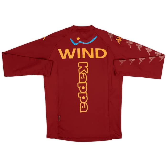 2008-09 Roma Kappa Training L/S Shirt - 6/10 - (XS)