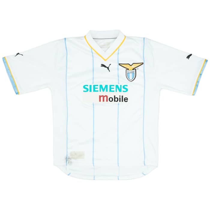2001-02 Lazio European Home Shirt Nesta #13 - 6/10 - (S)