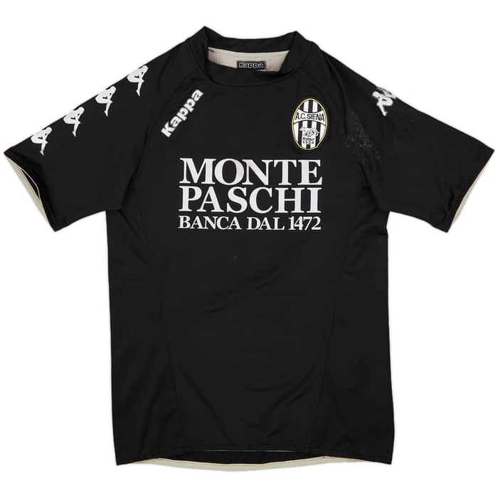 2009-10 AC Siena Kappa Training Shirt - 5/10 - (XS)