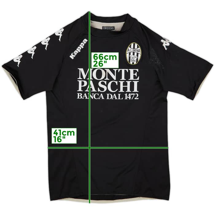 2009-10 AC Siena Kappa Training Shirt - 5/10 - (XS)