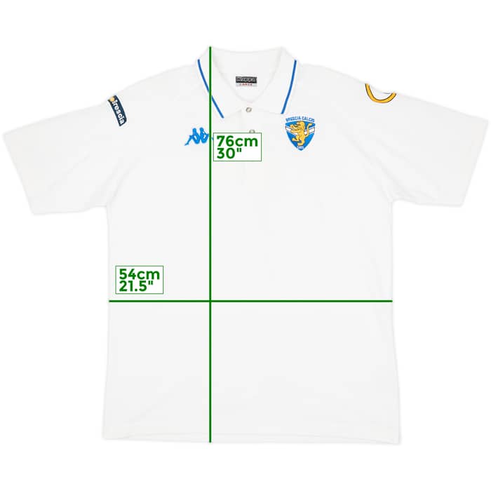 2004-05 Brescia Kappa Polo Shirt - 9/10 - (L)