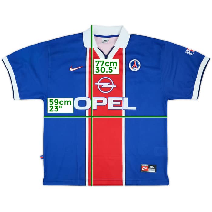 1997-98 Paris Saint-Germain Home Shirt - 8/10 - (XL)