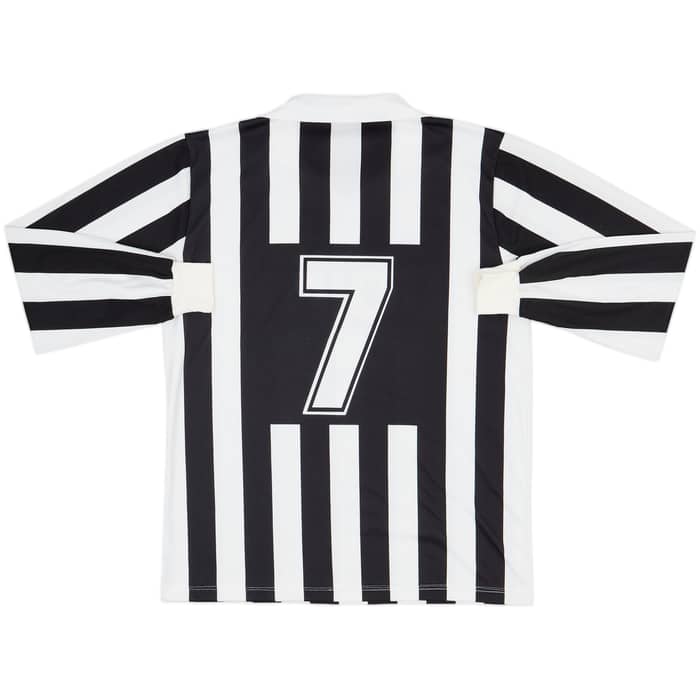 1989-90 Juventus Basic Home Shirt #7 - 5/10 - (XL)