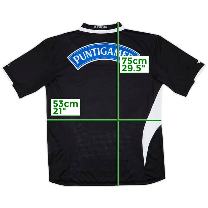2010-11 Sturm Graz Home Shirt - 6/10 - (M)