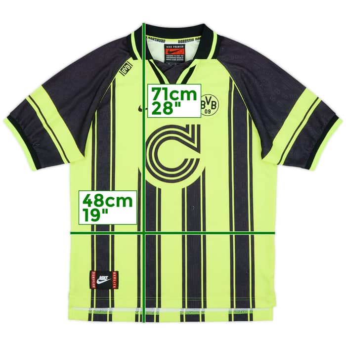 1996-97 Borussia Dortmund European Away Shirt - 6/10 - (XL.Boys)