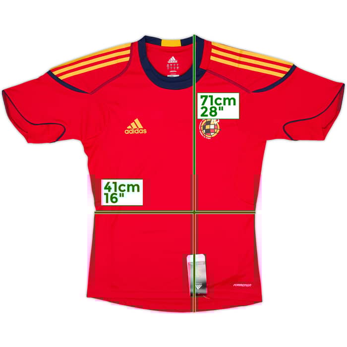 2010-11 Spain adidas Formotion Training Shirt (S)