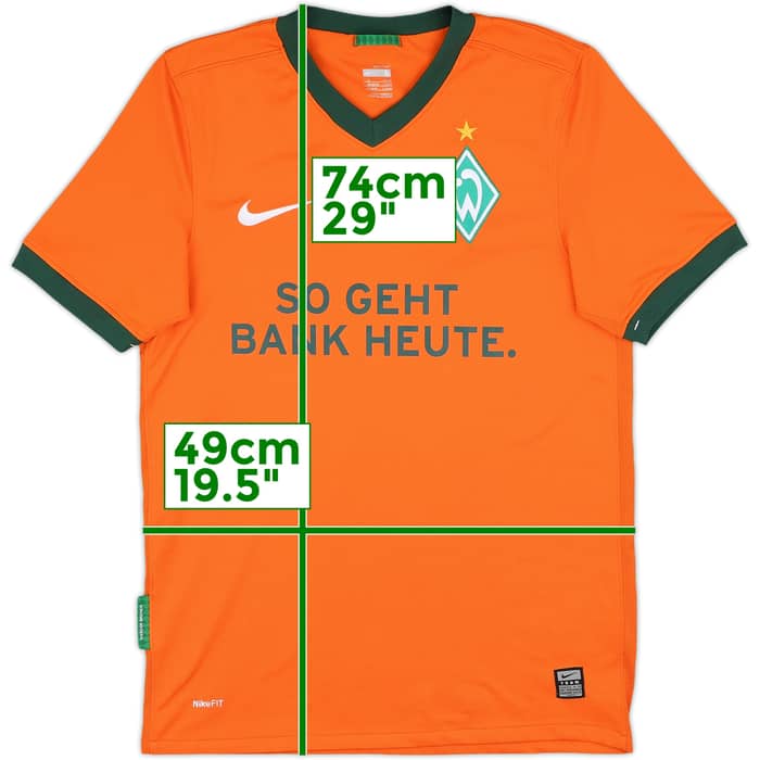2010-11 Werder Bremen Third Shirt - 10/10 - (S)