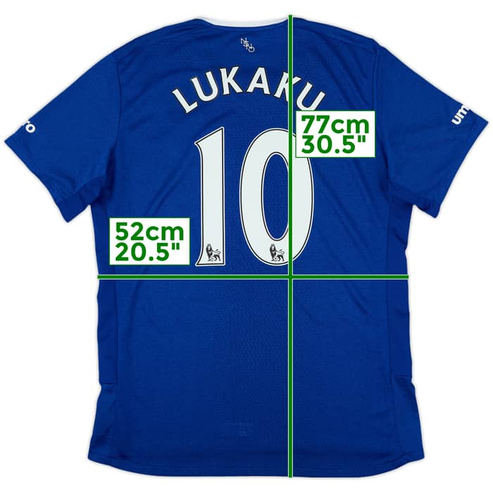 2015-16 Everton Home Shirt Lukaku #10 - 10/10 - (L)