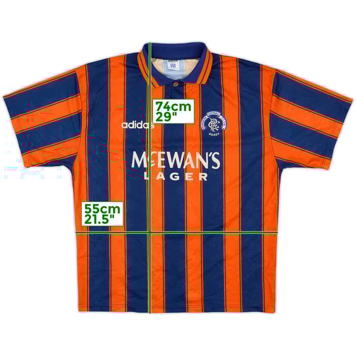1993-94 Rangers Away Shirt - 8/10 - (L)