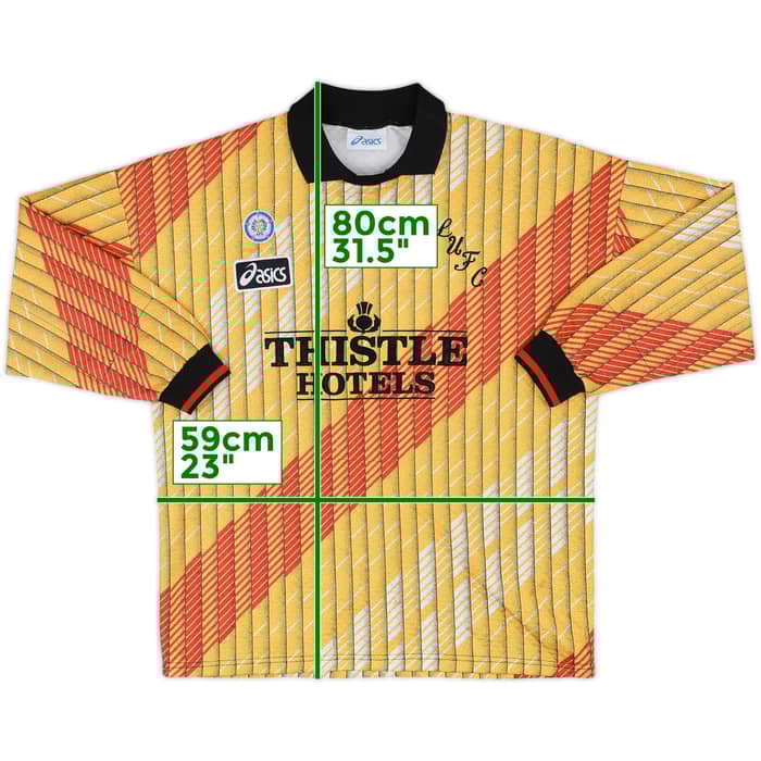 1995-96 Leeds United GK Shirt - 8/10 - (L)