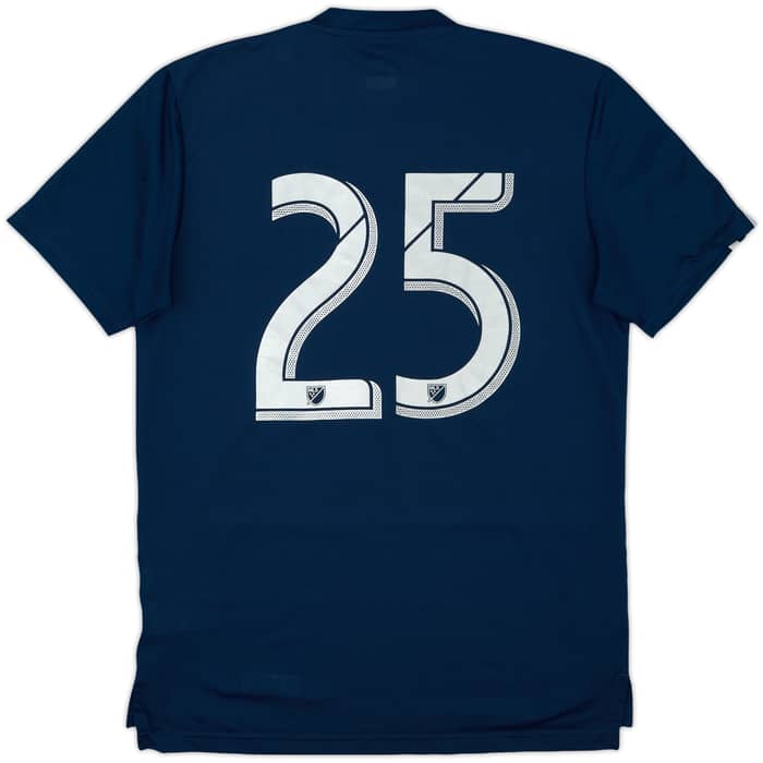 2017-19 Vancouver Whitecaps Away Shirt #25 - 9/10 - (S)