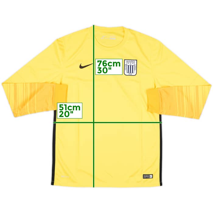 2016 Alianza Lima Nike Training L/S Shirt - 9/10 - (M)