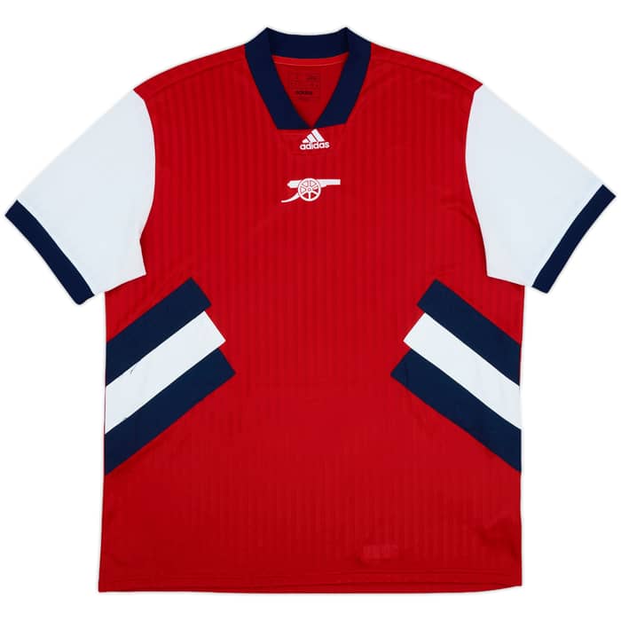 2022-23 Arsenal adidas Icons Retro Training Shirt - 9/10 - (L)