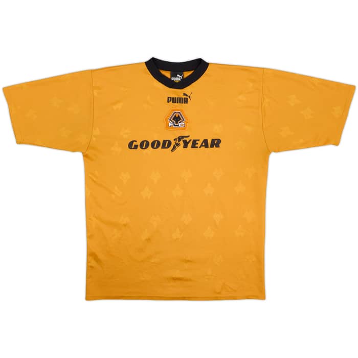 1996-98 Wolves Puma Training Shirt - 5/10 - (S)