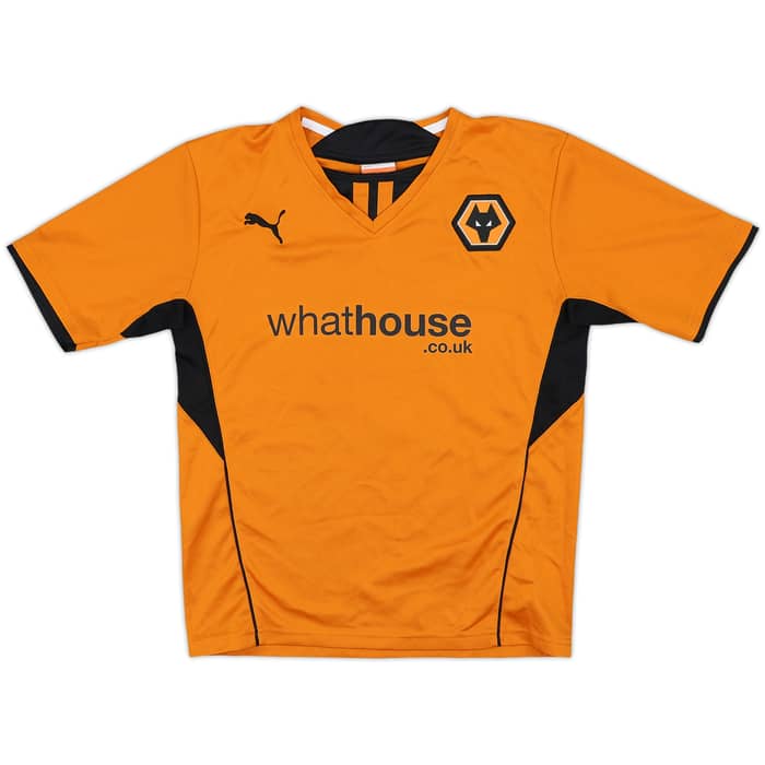 2013-14 Wolves Home Shirt Batth #6 - 10/10 - (L.Boys)