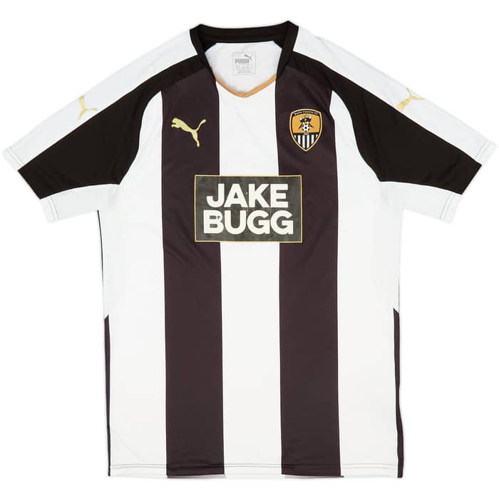 2017-18 Notts County Home Shirt - 4/10 - (M)