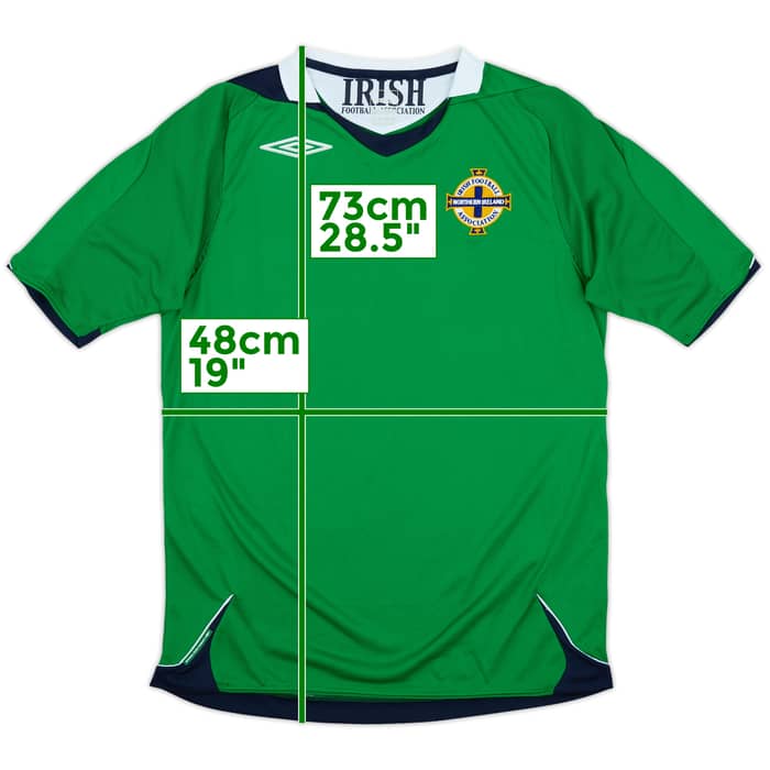 2006-08 Northern Ireland Home Shirt - 7/10 - (S)