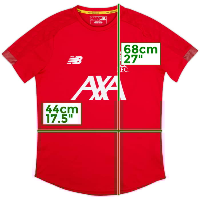 2019-20 Liverpool New Balance Training Shirt - 9/10 - (S)