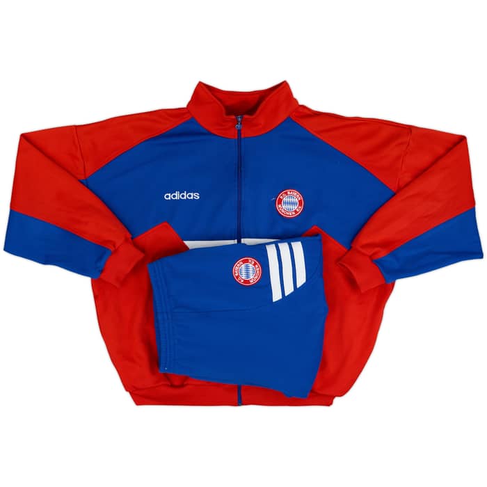 1993-95 Bayern Munich adidas Tracksuit - 7/10 - (XL)