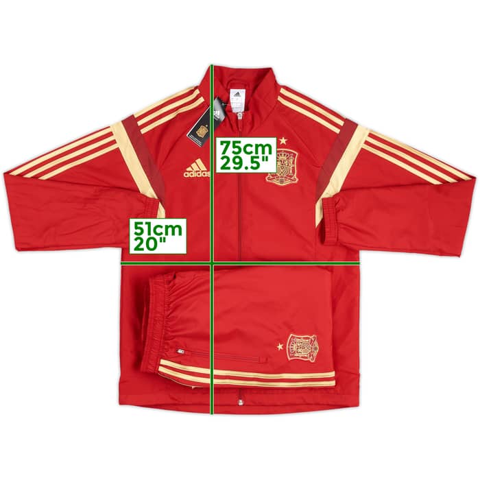 2014-15 Spain adidas Tracksuit (S)