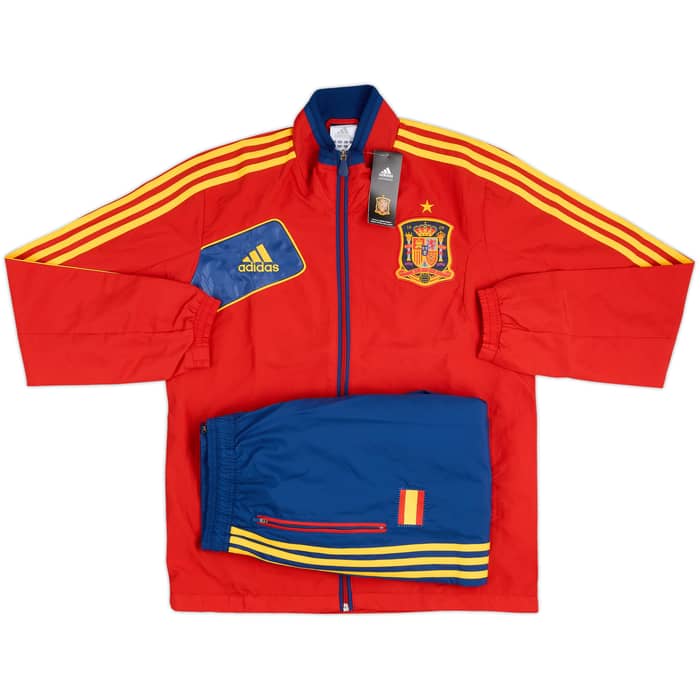 2012-13 Spain adidas Tracksuit (S)