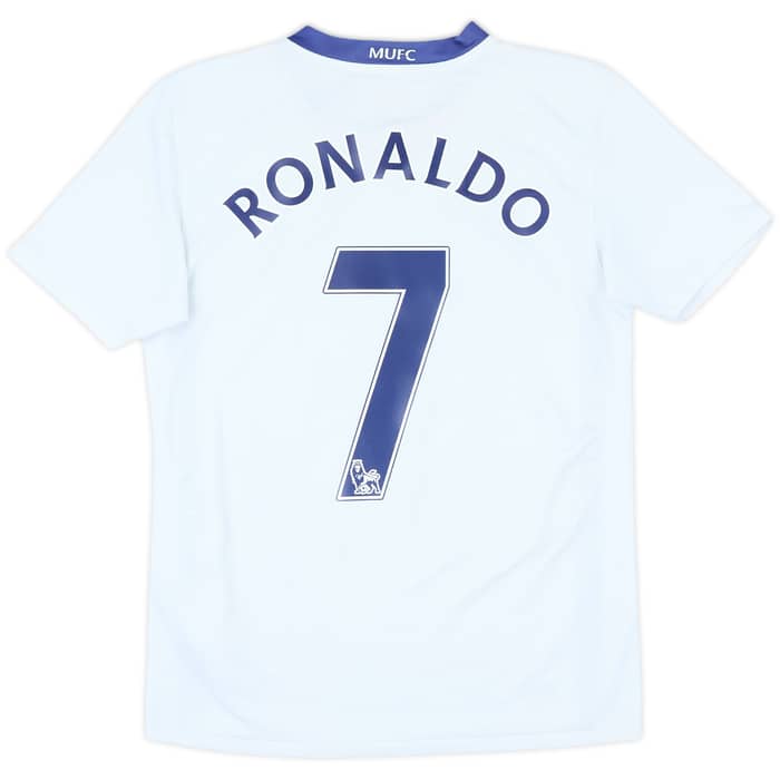 2008-10 Manchester United Away Shirt Ronaldo #7 - 6/10 - (L.Boys)
