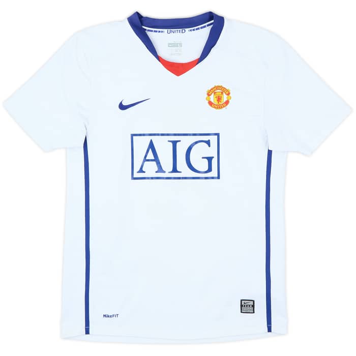 2008-10 Manchester United Away Shirt Ronaldo #7 - 6/10 - (L.Boys)