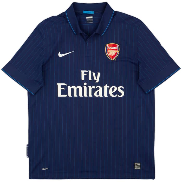 2009-10 Arsenal Away Shirt Fabregas #4 - 8/10 - (L)