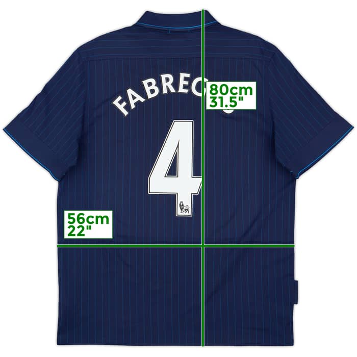 2009-10 Arsenal Away Shirt Fabregas #4 - 8/10 - (L)