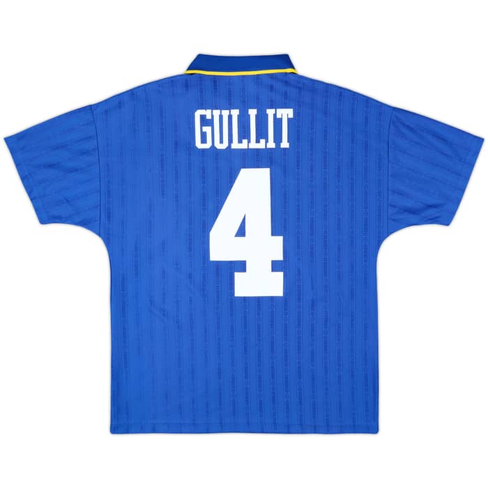 1995-97 Chelsea Home Shirt Gullit #4 - 8/10 - (M)