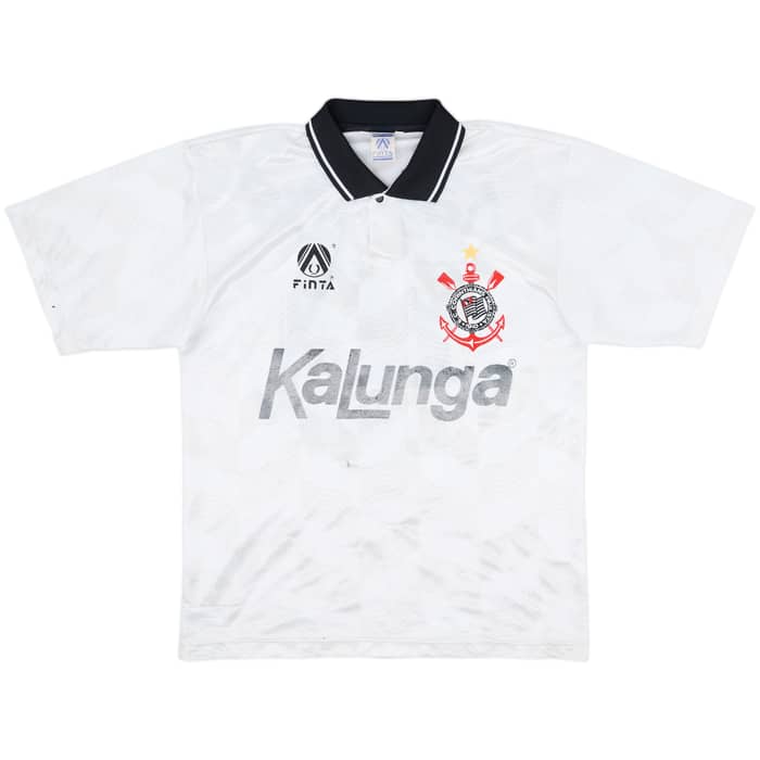 1992-94 Corinthians Home Shirt #10 - 6/10 - (L)