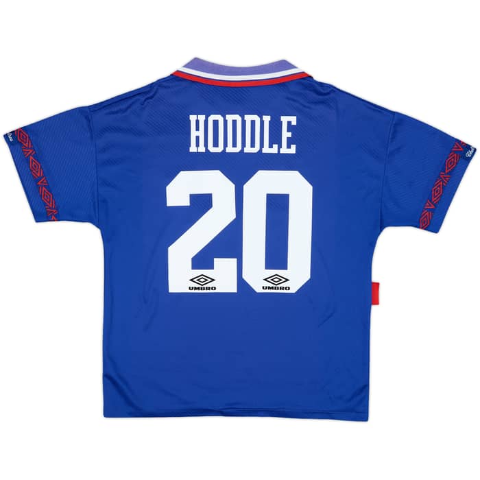 1994-95 Chelsea Home Shirt Hoddle #20 - 8/10 - (L)