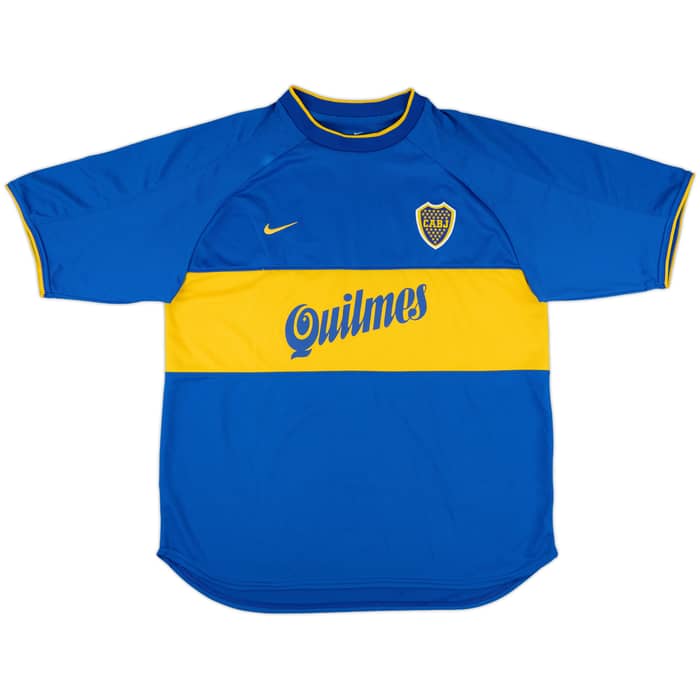 2000-01 Boca Juniors Home Shirt - 10/10 - (XL)