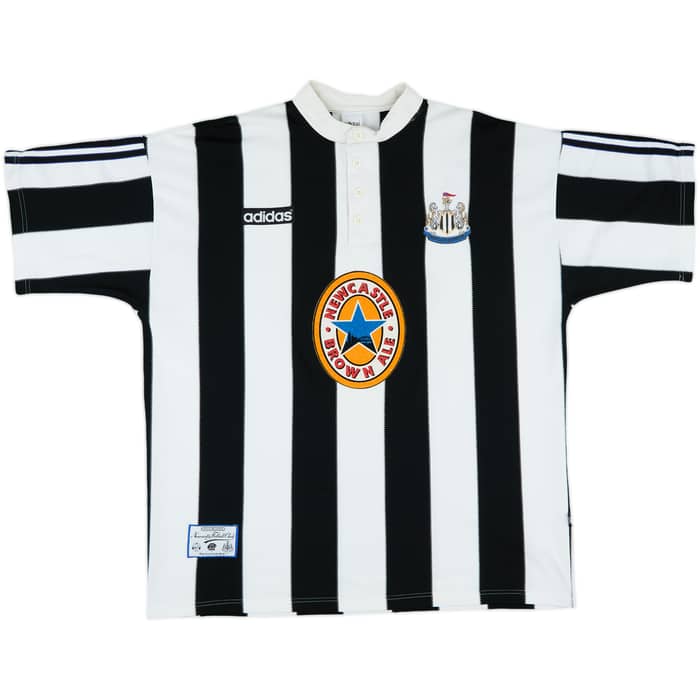 1995-97 Newcastle Home Shirt Shearer #9 - 9/10 - (XXL)