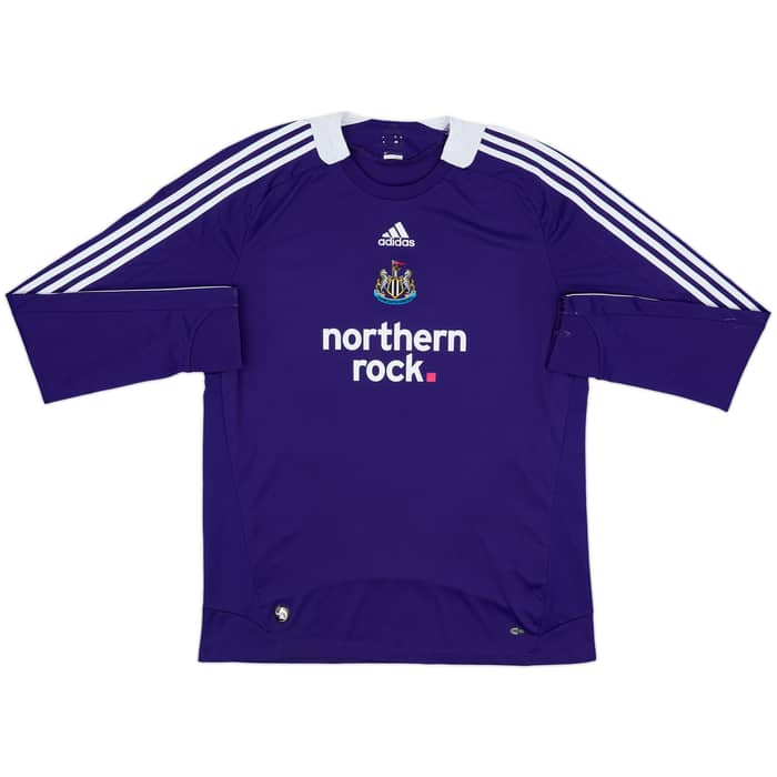 2008-09 Newcastle Away L/S Shirt Ameobi #23 - 8/10 - (XL)