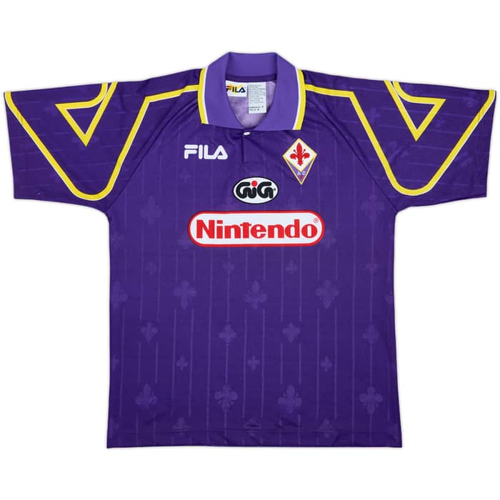 1997-98 Fiorentina Home Shirt - 9/10 - (S)