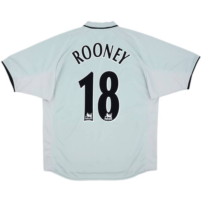 2001-02 Everton Away Shirt Rooney #18 - 7/10 - (M)