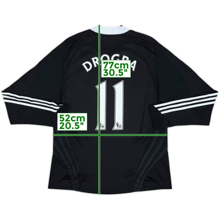 2008-09 Chelsea Player Issue Away L/S Shirt Ballack #13 - 7/10 - (L)