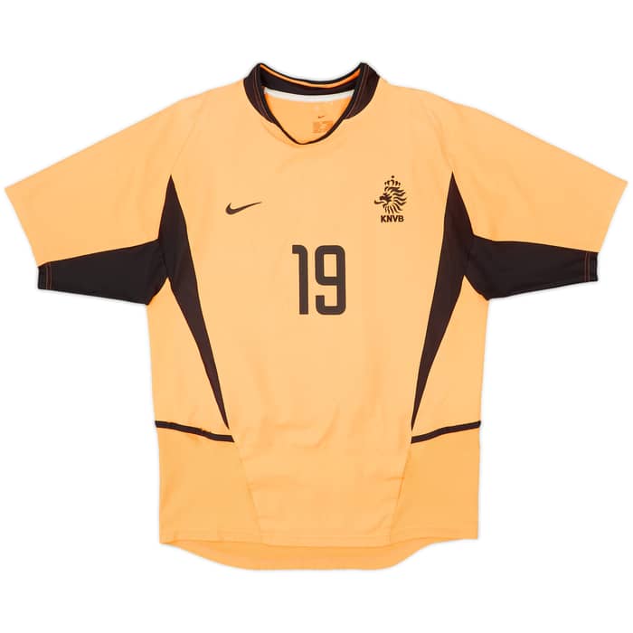 2002-04 Netherlands Home Shirt Robben #19 - 6/10 - (S)